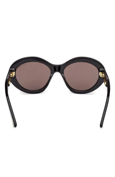 Tom Ford 55mm Oval Sunglasses