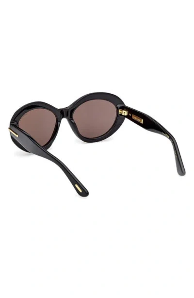 Tom Ford 55mm Oval Sunglasses
