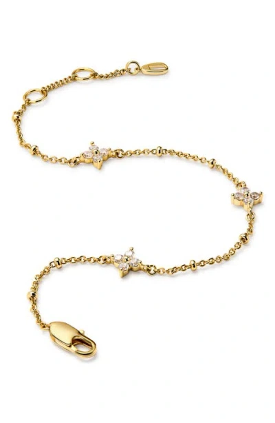 Ana Luisa Lucy Star Station Bracelet In Gold