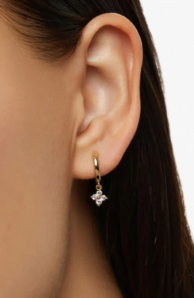 Ana Luisa Angela Star Drop Hoop Earrings In Gold