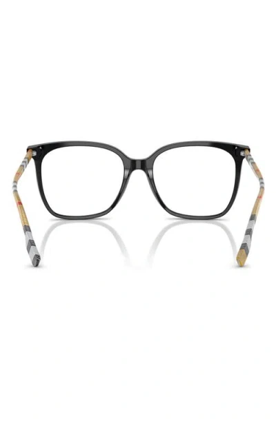Burberry 54mm Square Optical Glasses In Black