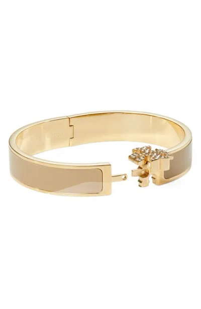 Tory Burch Icon Enamel Bracelet In Gold