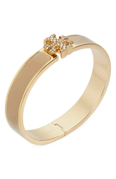 Tory Burch Icon Enamel Bracelet In Gold