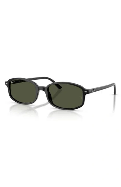 Ray Ban Ray-ban 54mm Irregular Sunglasses In Black