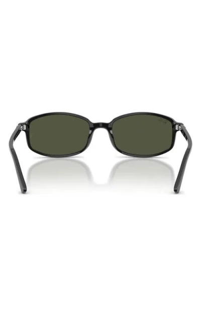 Ray Ban Ray-ban 54mm Irregular Sunglasses In Black