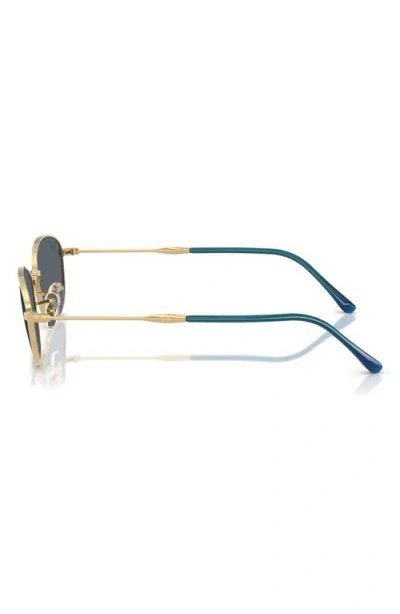 Ray Ban Ray-ban 58mm Irregular Oval Sunglasses In Gold