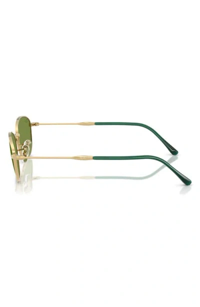 Ray Ban Ray-ban 58mm Irregular Oval Sunglasses In Gold