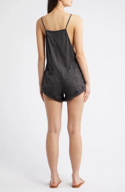 Billabong Wild Pursuit Short Overalls In Black