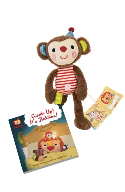 Bababoo And Friends® Yuki Monkey Bedtime Book & Plush Set In Brown