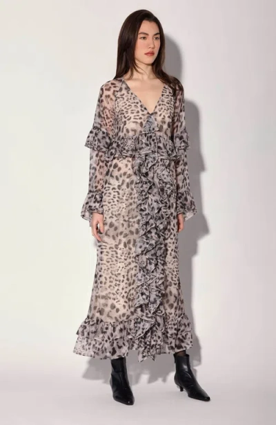 Walter Baker Alicia Dress In Brown