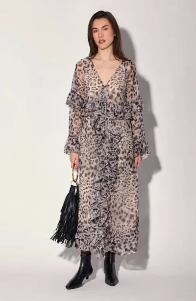 Walter Baker Alicia Dress In Brown