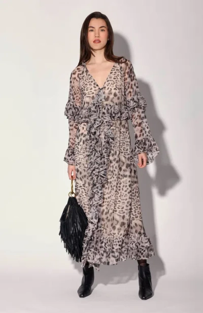 Walter Baker Alicia Dress In Brown