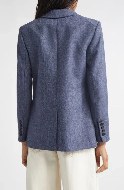 Veronica Beard Vega Wool Dickey Jacket In Blue