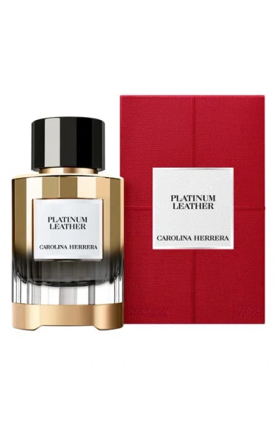 Carolina Herrera Platinum Leather Eau De Parfum In Neutral