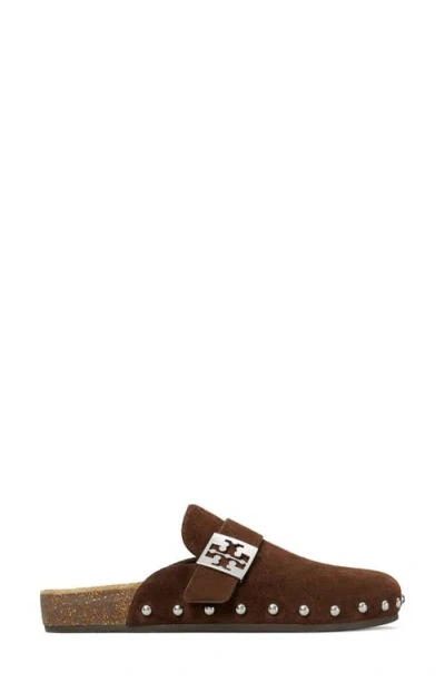 Tory Burch Mellow Stud Mule In Brown