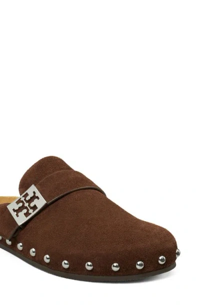 Tory Burch Mellow Stud Mule In Brown