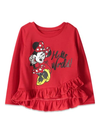 Disney Long Sleeve T-shirt & Leggings Set In Multi