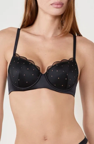 Etam Divine N°4 Classique Underwire Bra In Black