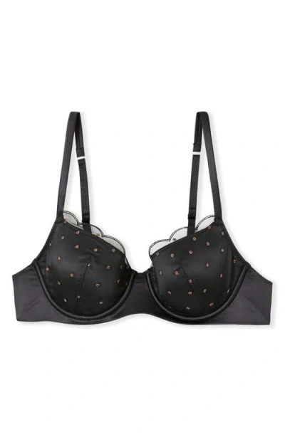 Etam Divine N°4 Classique Underwire Bra In Black