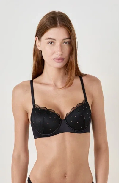Etam Divine N°4 Classique Underwire Bra In Black