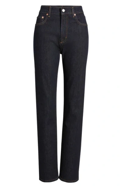 Rails Topanga High Waist Straight Leg Jeans In Blue