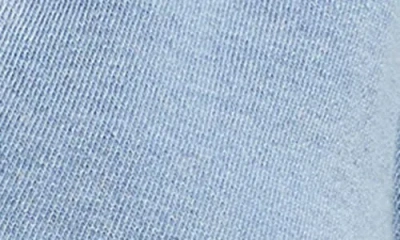 Good American Jeanius Crop Hoodie In Blue