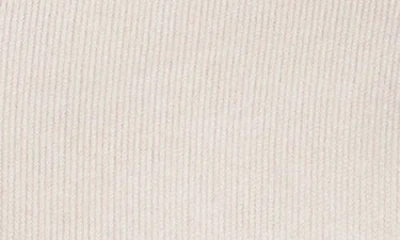 Good American Split Front Button Up Sweater In Neutral