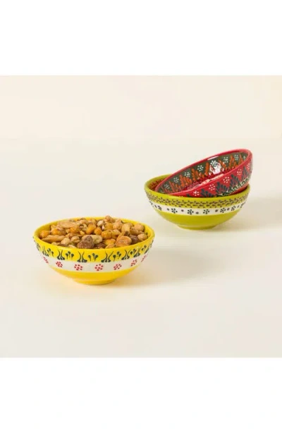 Uncommon Goods Garden Mezze Snack Bowls In Multi