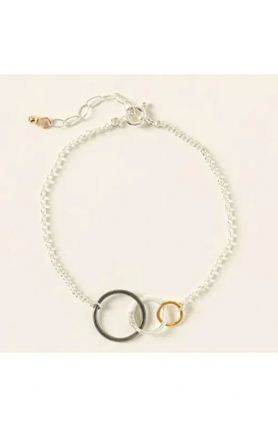 Uncommon Goods Past Present Future Bracelet By Freshie And Zero In Silver