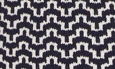 Nic + Zoe Nic+zoe Two Tone Jacquard Sweater In Multi