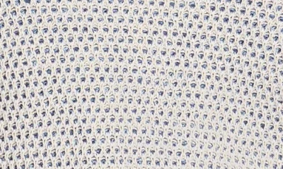 Nic + Zoe Nic+zoe Textured Split Neck Sweater In Multi