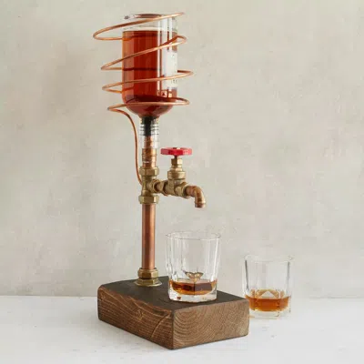 Uncommon Goods Industrial Brass & Copper Drink Dispenser In Multi