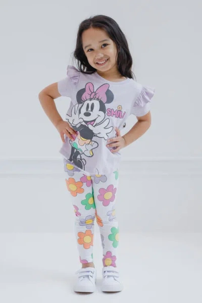 Disney T-shirt & Leggings Set In Multi