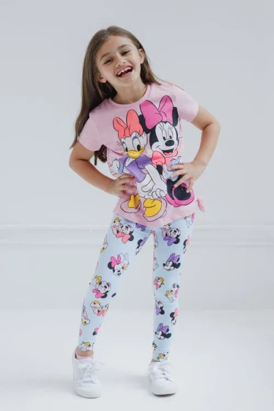 Disney T-shirt & Leggings Set In Multi