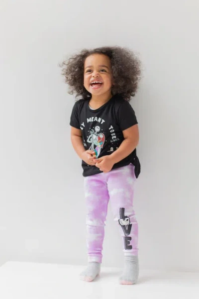 Disney Nightmare Before Christmas Sally T-shirt & Leggings Set In Black