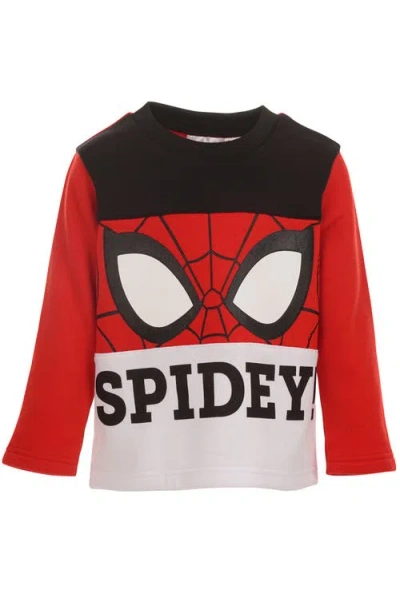 Marvel Fleece Sweatshirt & Pants Set In Black