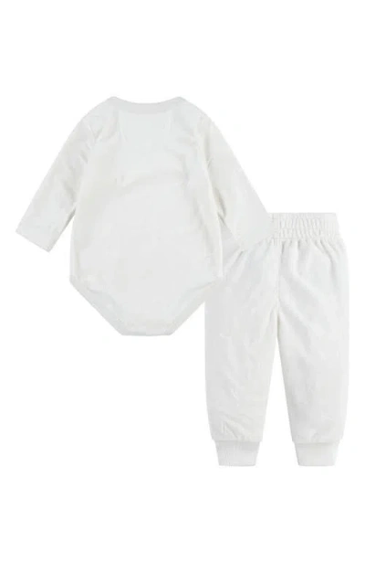 Nike New Impressions Bodysuit & Joggers Set In White