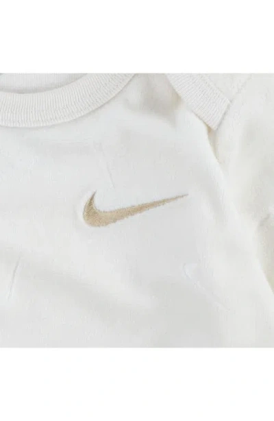 Nike New Impressions Bodysuit & Joggers Set In White