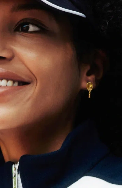 Pascal The Tennis Stud Earrings, Yellow Diamond Pavé In Gold