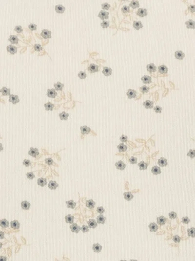 Colored Organics Organic Cotton Neve Ruffle Zipper Sleeper In Neutral