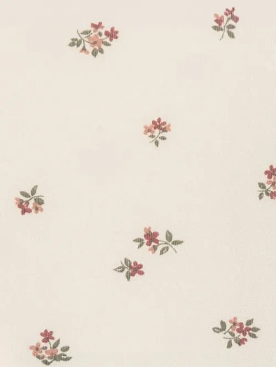 Colored Organics Organic Cotton Neve Ruffle Zipper Sleeper In Neutral