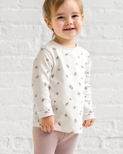 Colored Organics Organic Cotton Turk Long Sleeve Crew In Neutral