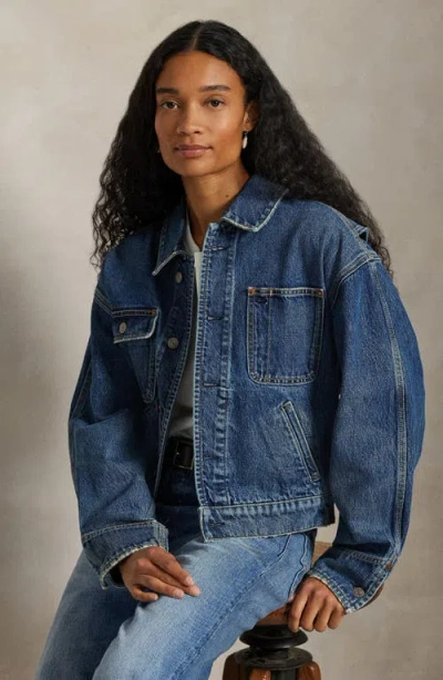 Polo Ralph Lauren Dungaree Denim Jacket In Blue