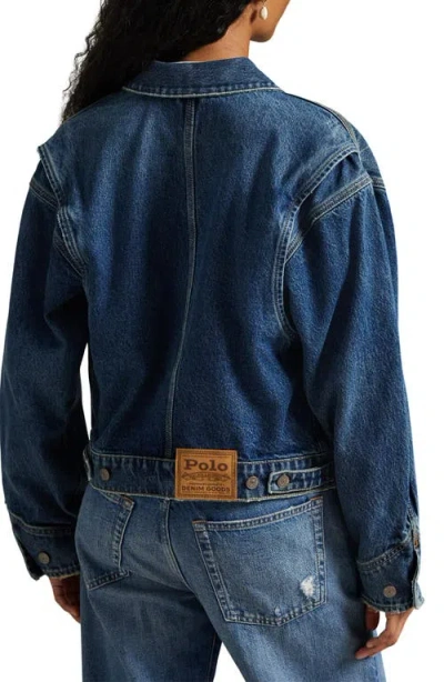 Polo Ralph Lauren Dungaree Denim Jacket In Blue