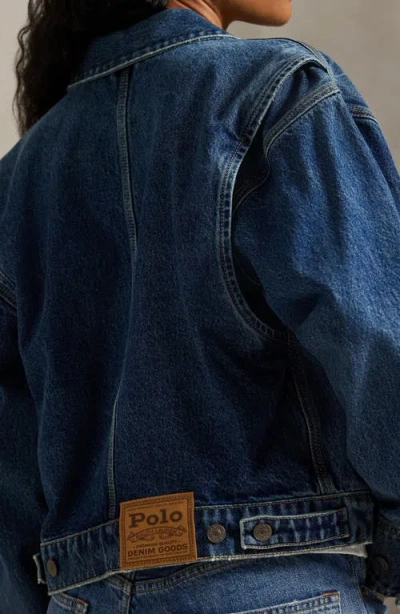 Polo Ralph Lauren Dungaree Denim Jacket In Blue