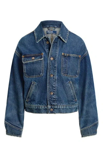Polo Ralph Lauren Dungaree Denim Jacket In Blue
