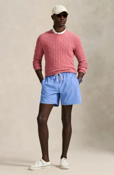 Polo Ralph Lauren Traveler Swim Trunks In Blue