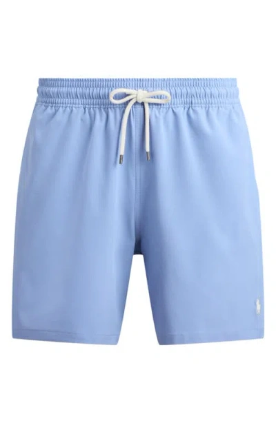 Polo Ralph Lauren Traveler Swim Trunks In Blue