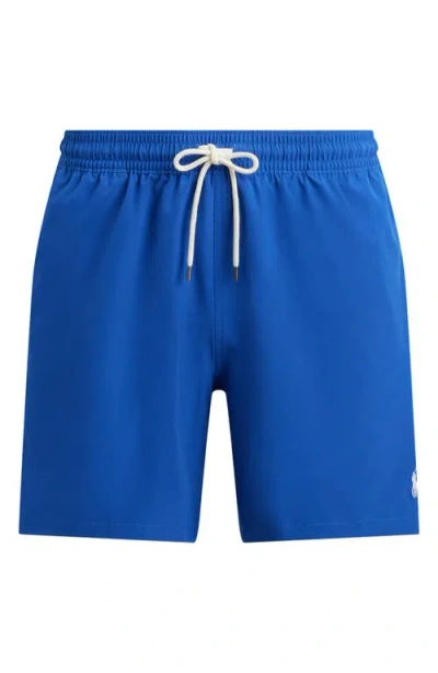 Polo Ralph Lauren Traveler Swim Trunks In Blue
