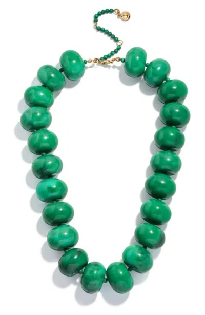 Baublebar Mildred Beaded Necklace In Green